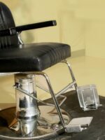 barber chair for elderly and handicapped | Rose Pedals Salon Chair Footrest